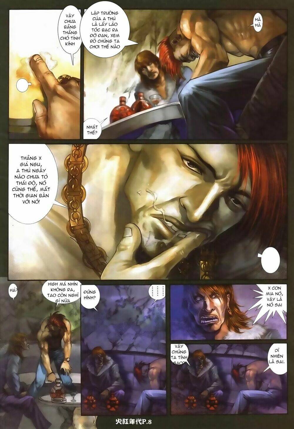 hỏa hồng niên đại hắc cốt đường chapter 86 7