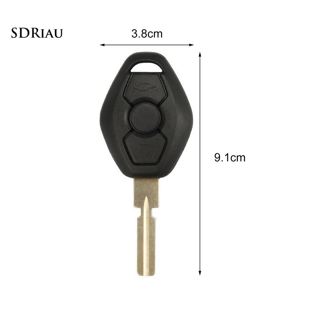 Vỏ Chìa Khóa 3 Nút Bấm Cho Bmw 3 5 7 X3 X5 Z4 E38 E39 E46