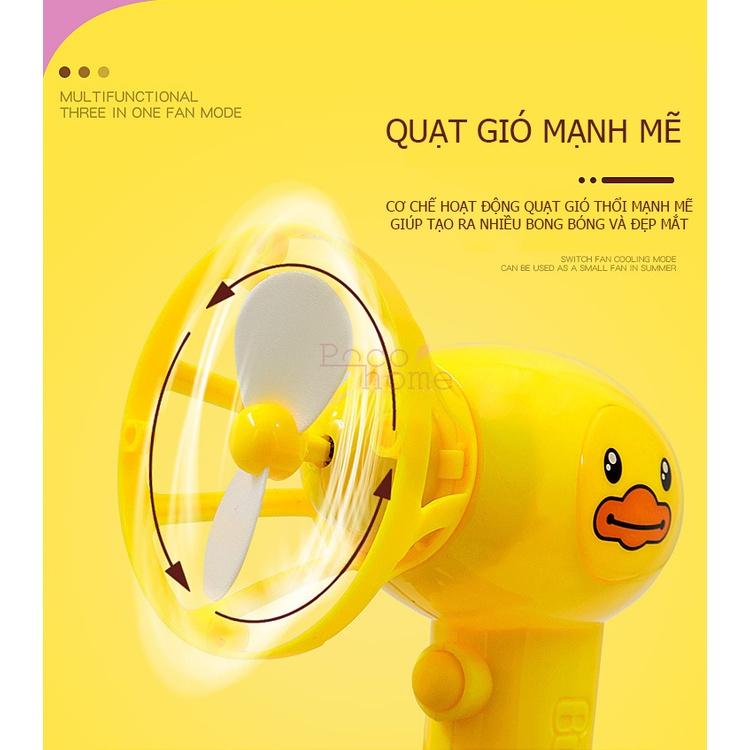 Máy bắn bong bóng tự động, súng bắn bong bóng kèm xà phòng+ pin , đồ chơi ngoài trời vui nhộn cho bé