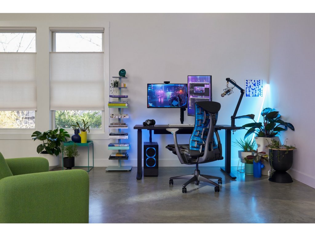 Ghế công thái học Herman Miller Embody & Logitech G, ghế làm việc đứng đầu về hỗ trợ cột sống