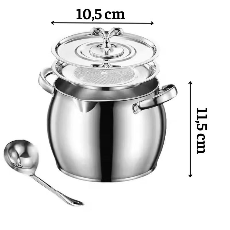 [AnhOtShop] Âu Lọc Dầu Mỡ Đa Năng – Bình Lọc Dầu Mỡ 2 Trong 1, Đựng Mỡ, Lọc Cặn, Giữ Dầu Sạch Thơm Ngon Lâu