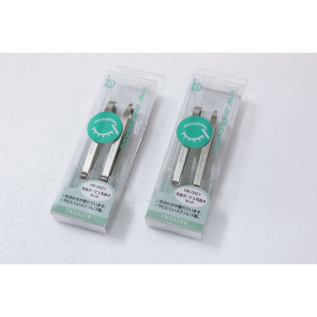 Set 2 Nhíp Inox Đủ Size - Nội Địa Nhật Bản