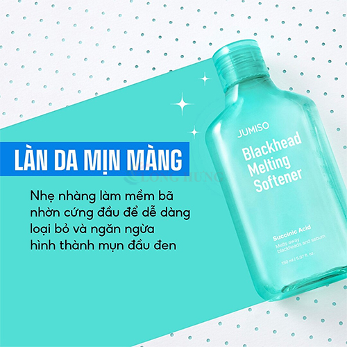 Dung dịch ủ mụn đầu đen Jumiso Blackhead Melting Softener Special Kit (150ml) - Hàng chính hãng