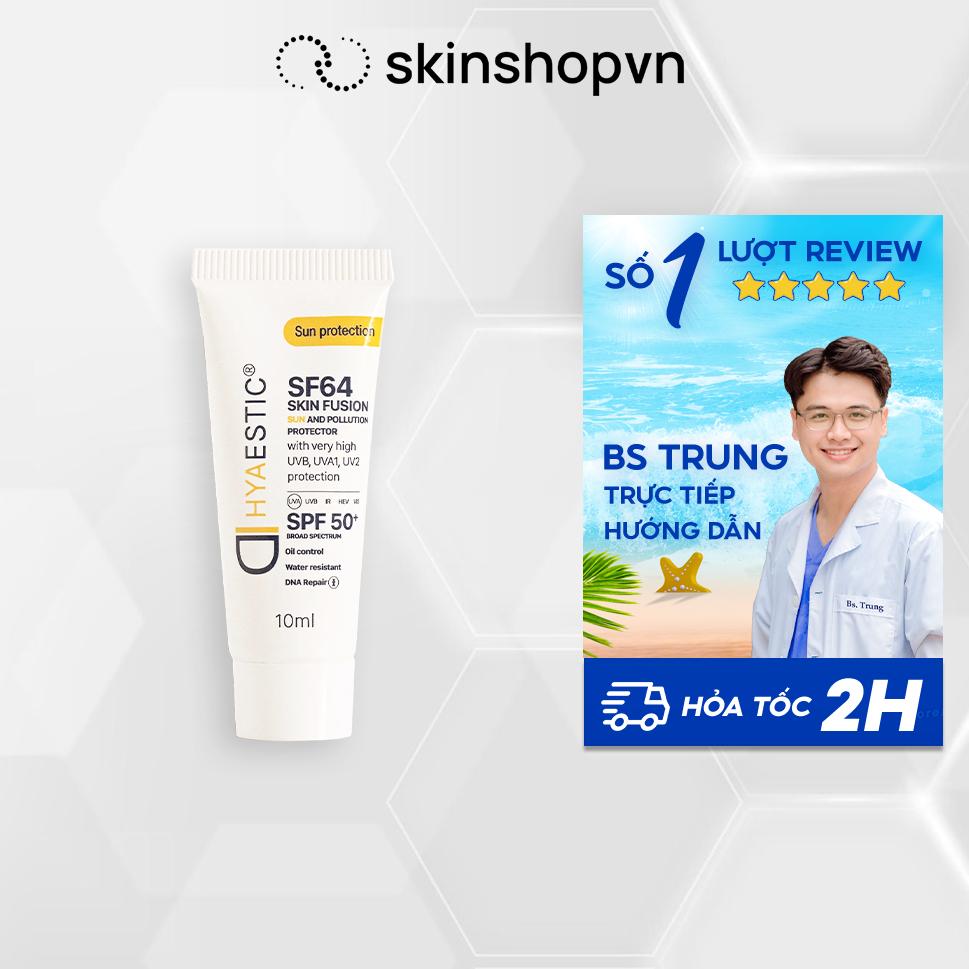 Kem chống nắng bảo vệ tối đa Skin Fusion Hyaestic SF64 Sun And Pollution Protector SPF50+