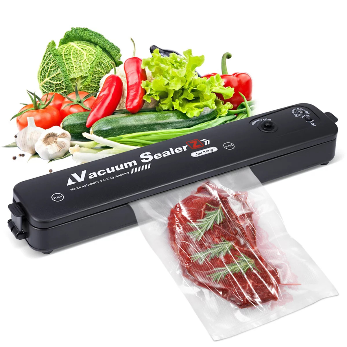 Máy Hút Chân Không Kèm Hàn Miệng Túi Vacuum Sealer Bảo Quản Thực Phẩn Tiện Lợi