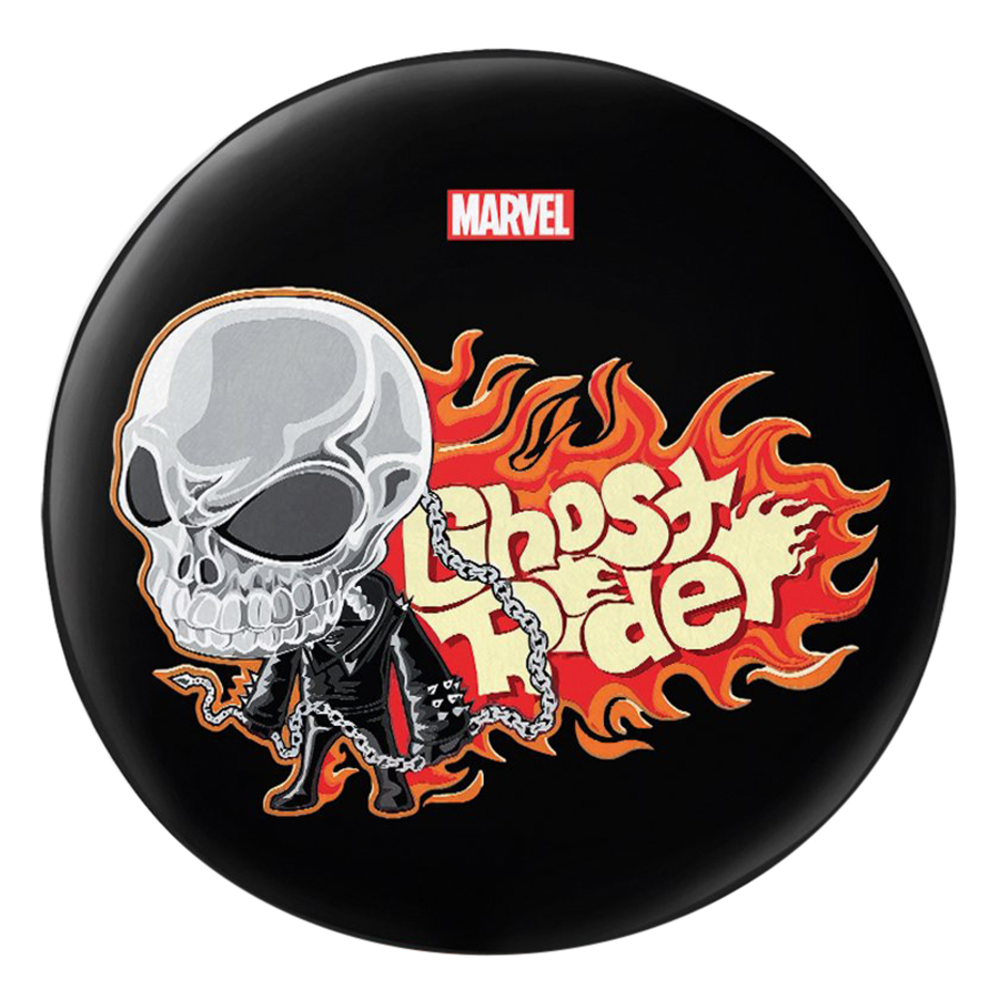 Gối Ôm Tròn In Hình Ghost Rider - GOFF275