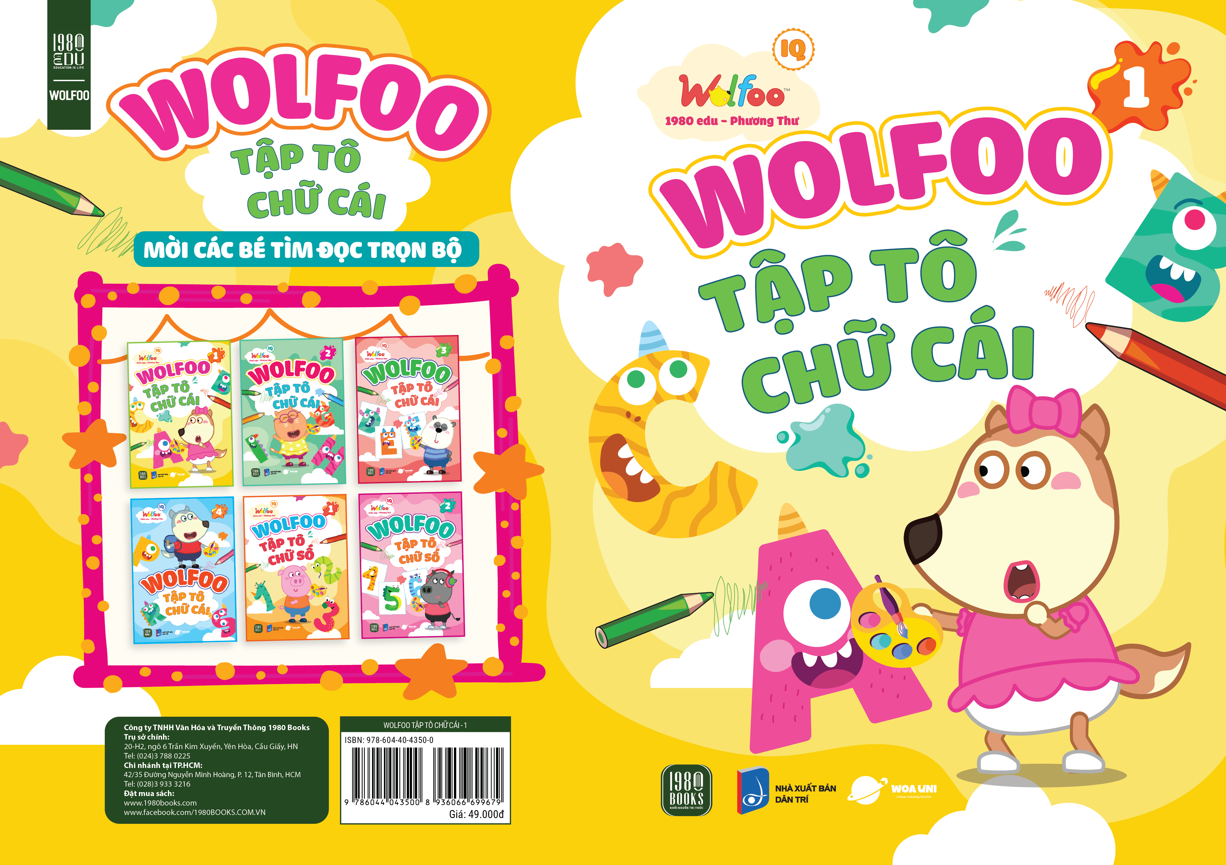 Wolfoo Tập Tô Chữ Cái Tập 1
