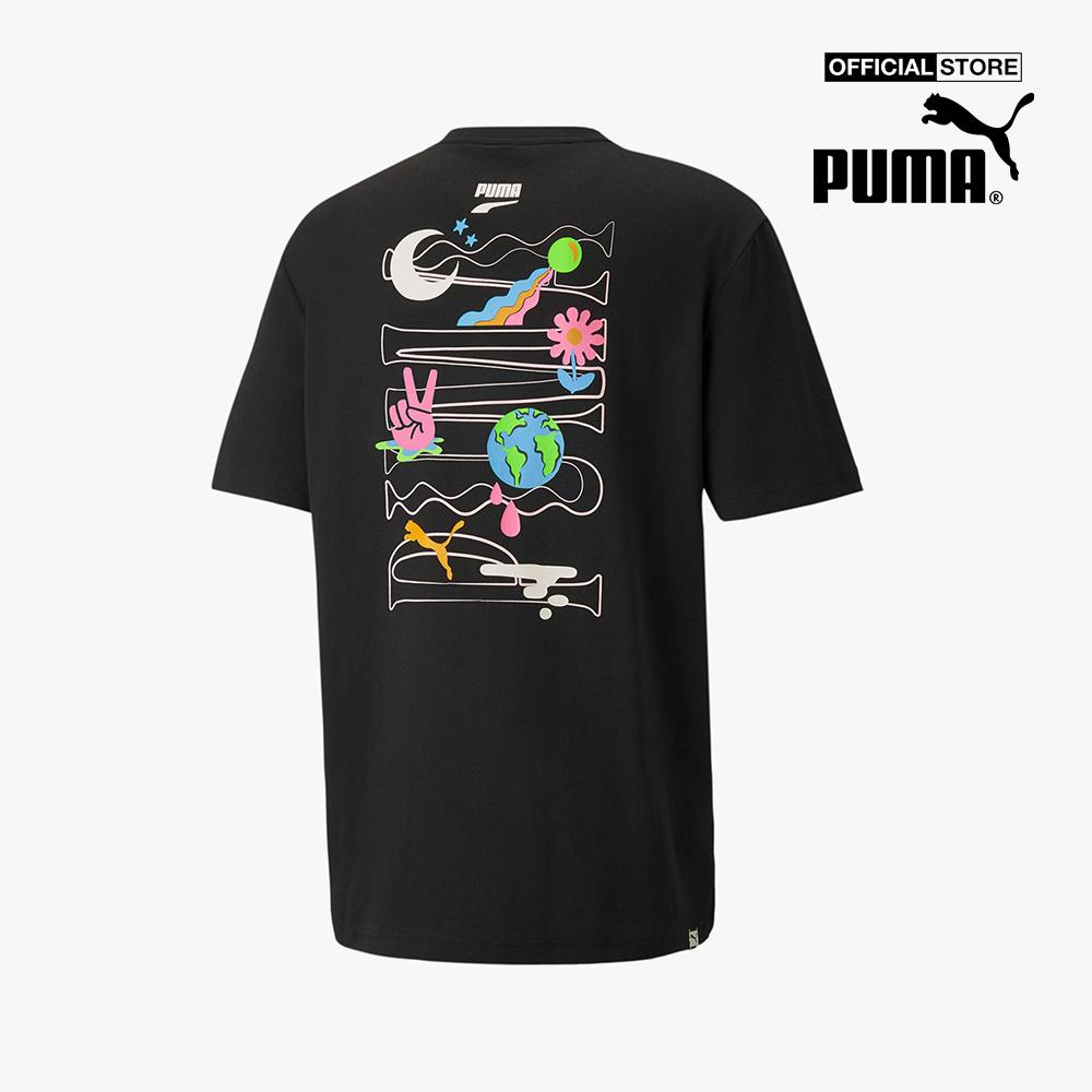 PUMA - Áo thun nam ngắn tay Downtown Graphic 531596