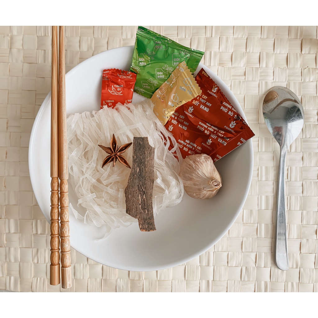 Phở Gánh Hà Nội ăn liền - Phở Bò Đặc Biệt (Thùng 24x75Gr)