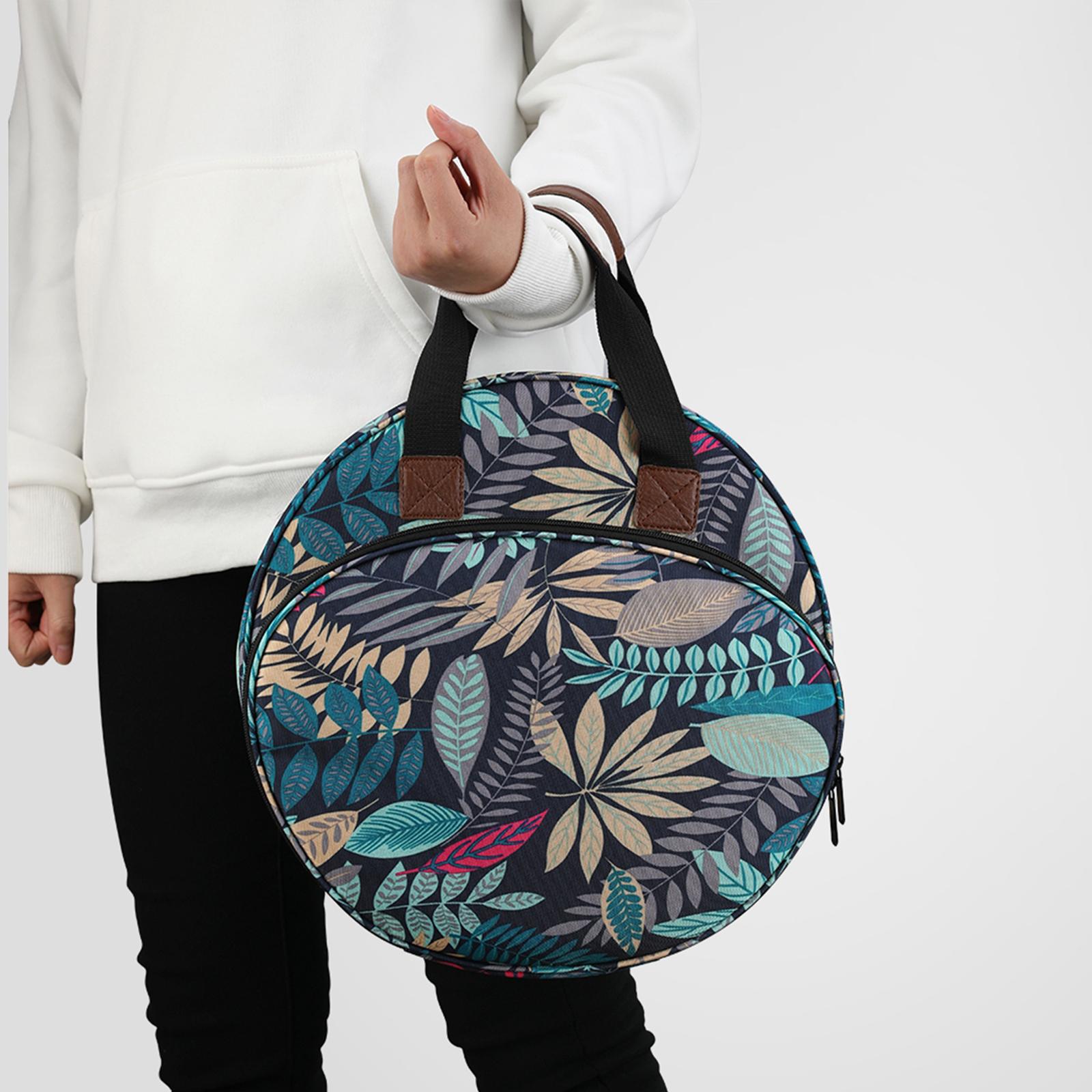 Embroidery Project Bag Crochet Hooks Knitting Needle Kit Tool Organizer Case