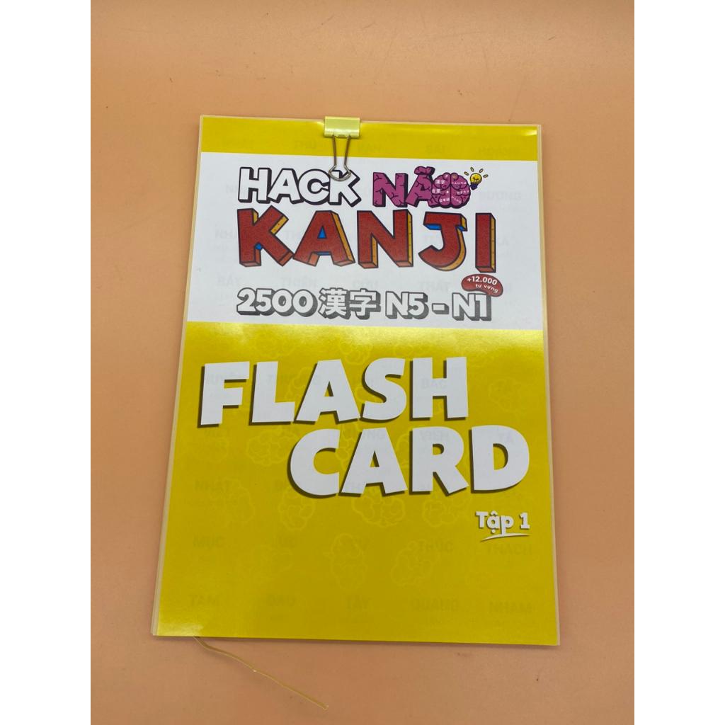 Flashcard Hack Não Kanji Tập 1+2+3