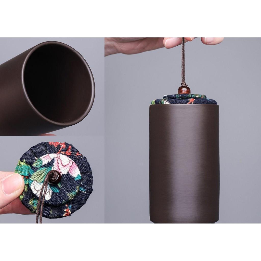 EuroQuality Bộ ấm trà Long Tỉnh phong cách cổ điển -