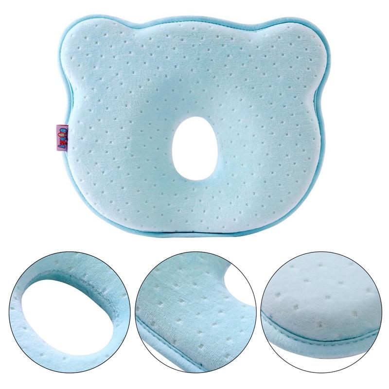 Tmdbyx Gối Ngủ Định Hình Đầu Phẳng Thoáng Khí Chống Bẹp Đầu Cho Bé Sơ Sinh