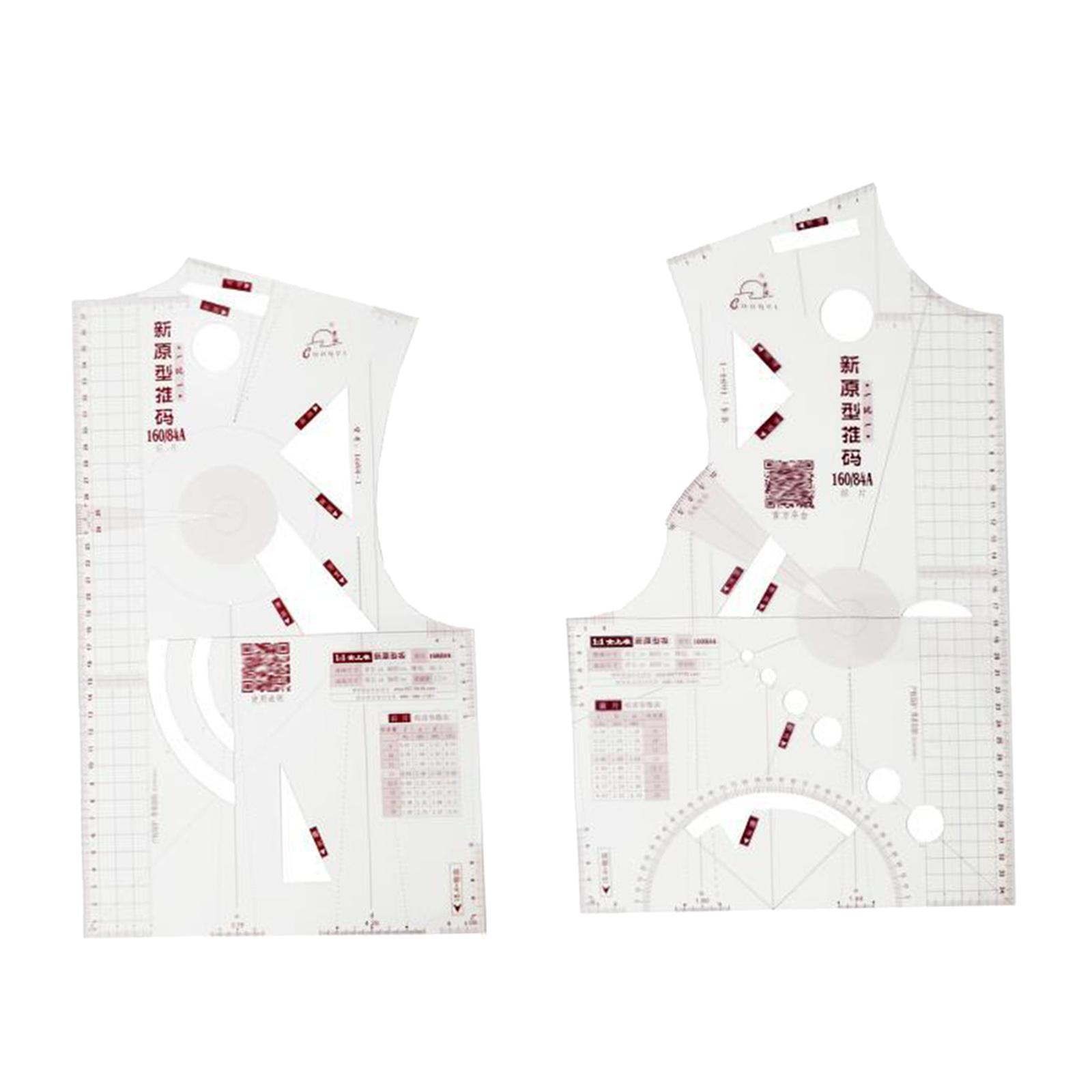 Pattern Making Accessories DIY Sewing Ruler 1:1