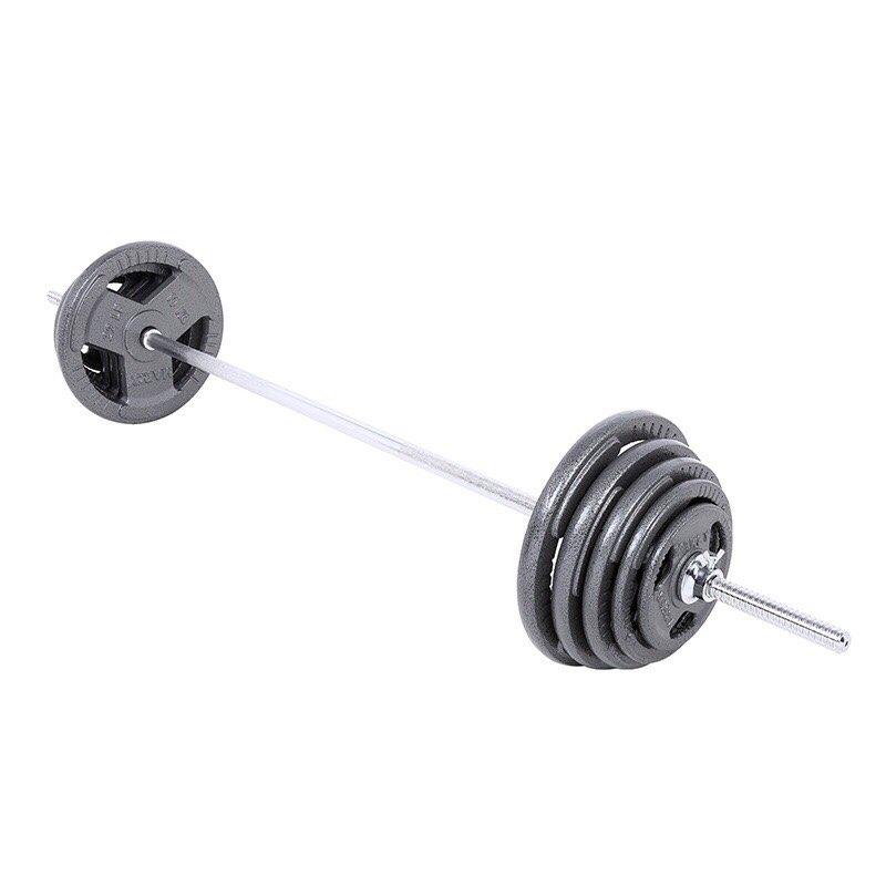 Bộ Đòn Tạ 1m5 - 46kg Tạ Gang