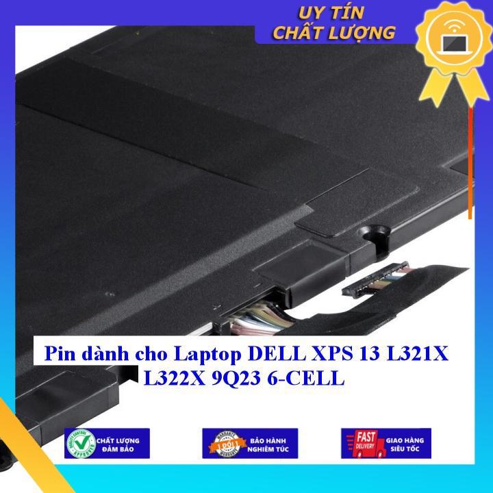 Pin dùng cho Laptop DELL XPS 13 L321X L322X 9Q23 - Hàng Nhập Khẩu New Seal