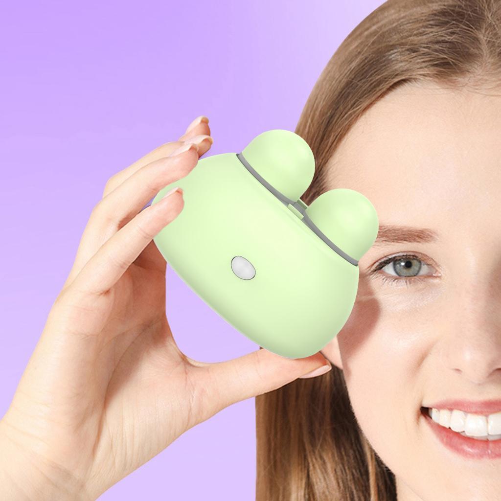 Cute Ultrasonic Contact Lens Cleaner Container Lens Washer AAA Battery