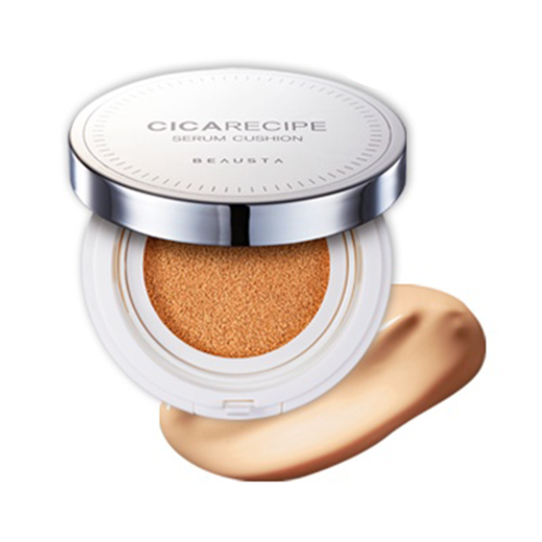 Phấn nước Beausta Cicarecipe Serum Cushion SPF50+/PA++++ 15gr