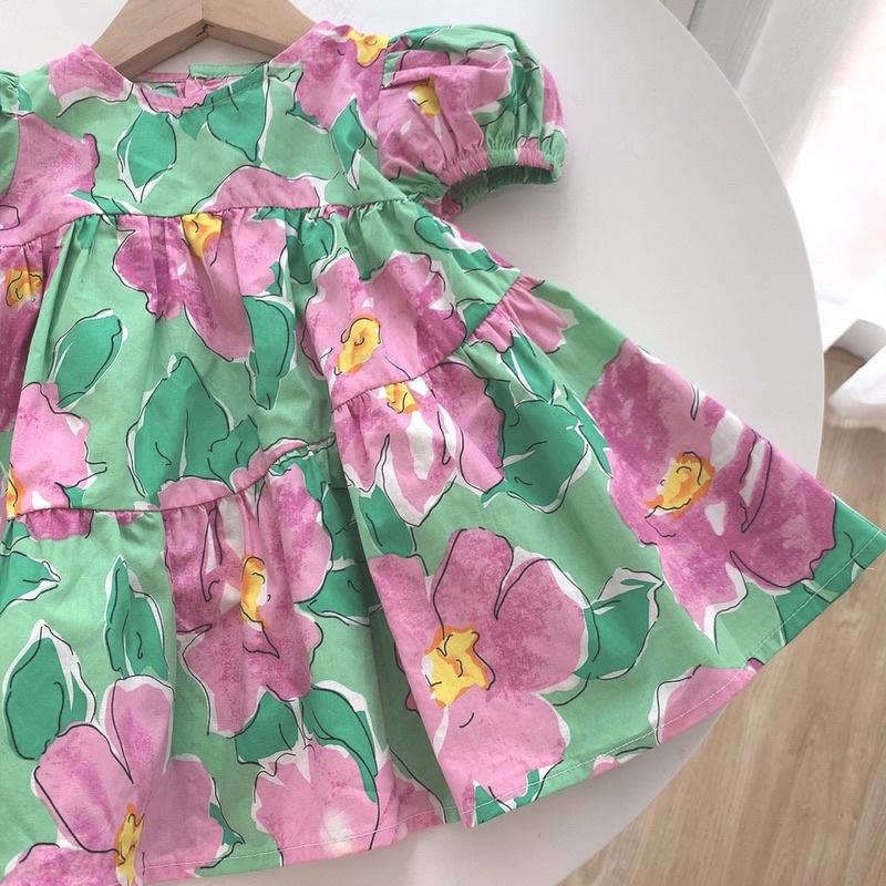 Váy thiết kế babydoll, váy công chúa cho bé gái từ 1-6 tuổi