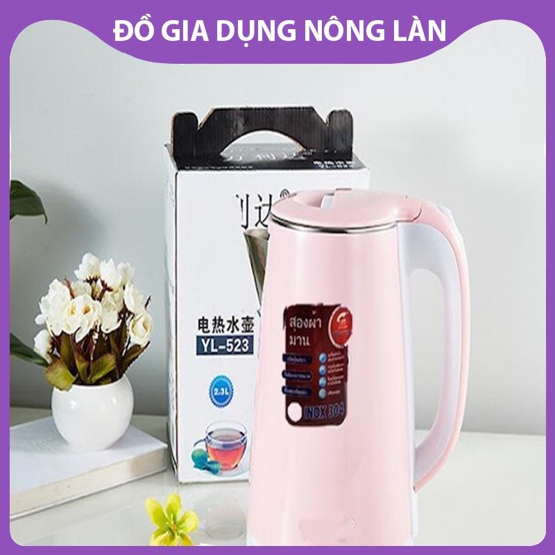 Âm siêu tốc thái lan 2 lớp 2.5l NL Shop, bình đun siêu tốc