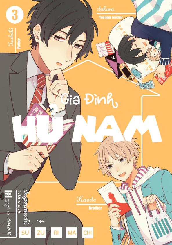 [Manga] Gia Đình Hủ Nam - Tập 3 - Amakbooks