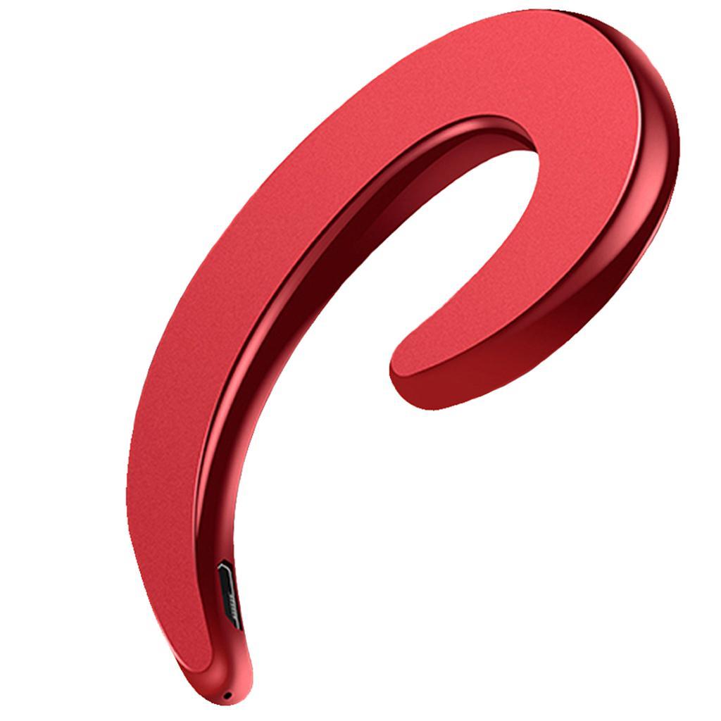 2 Pieces Bluetooth Bone Conduction Headphones Wireless Earphone Headset Mic