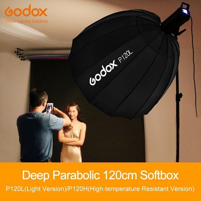 Softbox Godox P120L 16 cạnh 120cm hàng chính hãng.