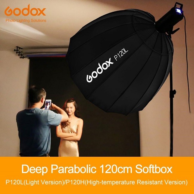 Softbox Godox P120L 16 cạnh 120cm hàng chính hãng