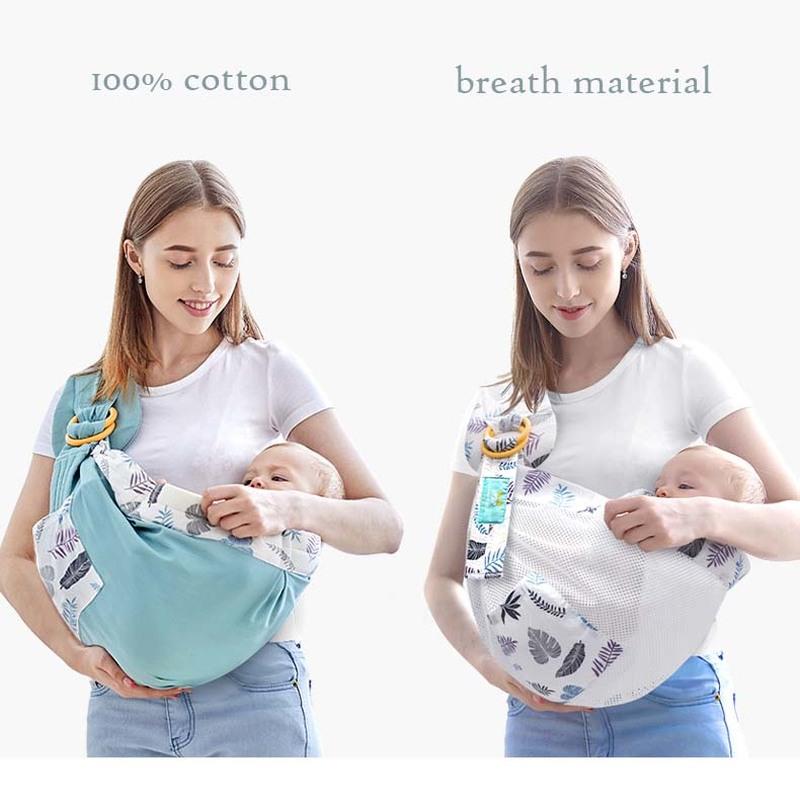 0-36M Bé Sơ Sinh Bọc Tàu Sân Bay Sling Có Thể Điều Chỉnh Cho Trẻ Sơ Sinh Thoải Mái Điều Dưỡng Da Mềm Mại Thoáng Khí Cho Con Bú Tàu Sân Bay Kangaroo