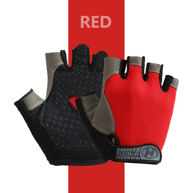 Găng Tay Thể Thao Tập Gym Thời Trang HW Basic Sport Gloves | Găng Tay Đi Phượt, Bao Tay Chạy Xe Máy, Xe Đạp | Bao Tay Cụt Ngón Bảo Vệ Bàn Tay Đa Năng