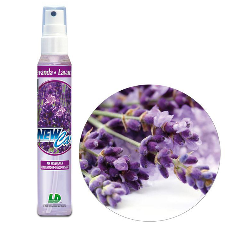 Nước hoa ô tô dạng xịt L&D NEW CAR Lavender 60ml