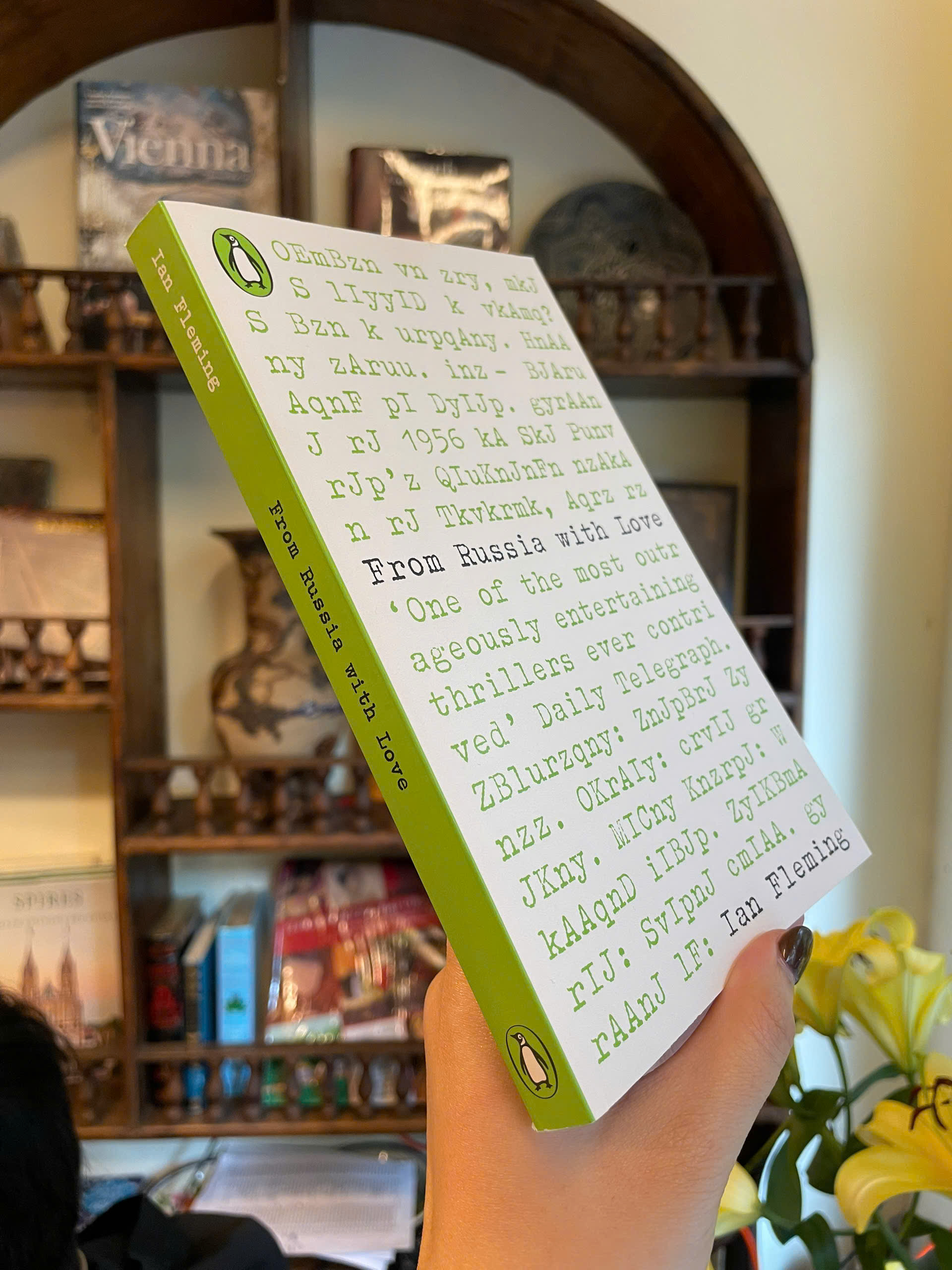 Sách - From Russia with Love by Ian Fleming, James Bond series| Action Thriller/ Ngoại văn Hành động