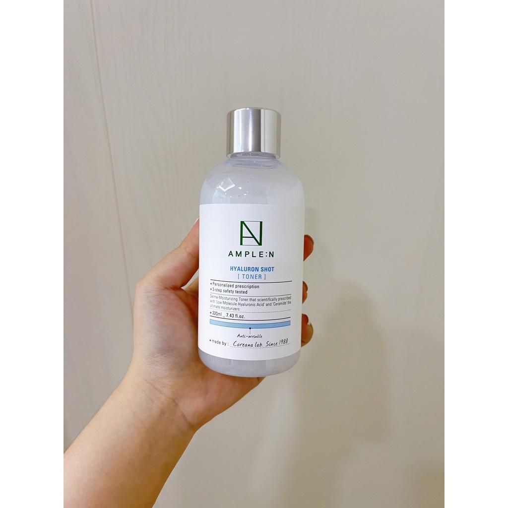 Toner cấp ẩm AMPLE:N Hyaluron Shot 220ml