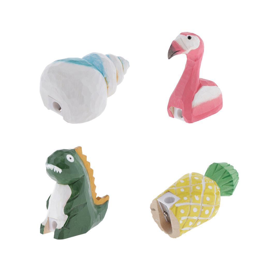 Pencil Sharpener, Non Slip Tool Students Gift Kids Small Stationery Cartoon Animal Labor Saving Desktop School Cute Hand Crank