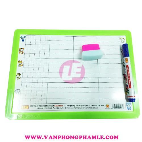 Bảng bộ học sinh trắng đen A4 Hanson