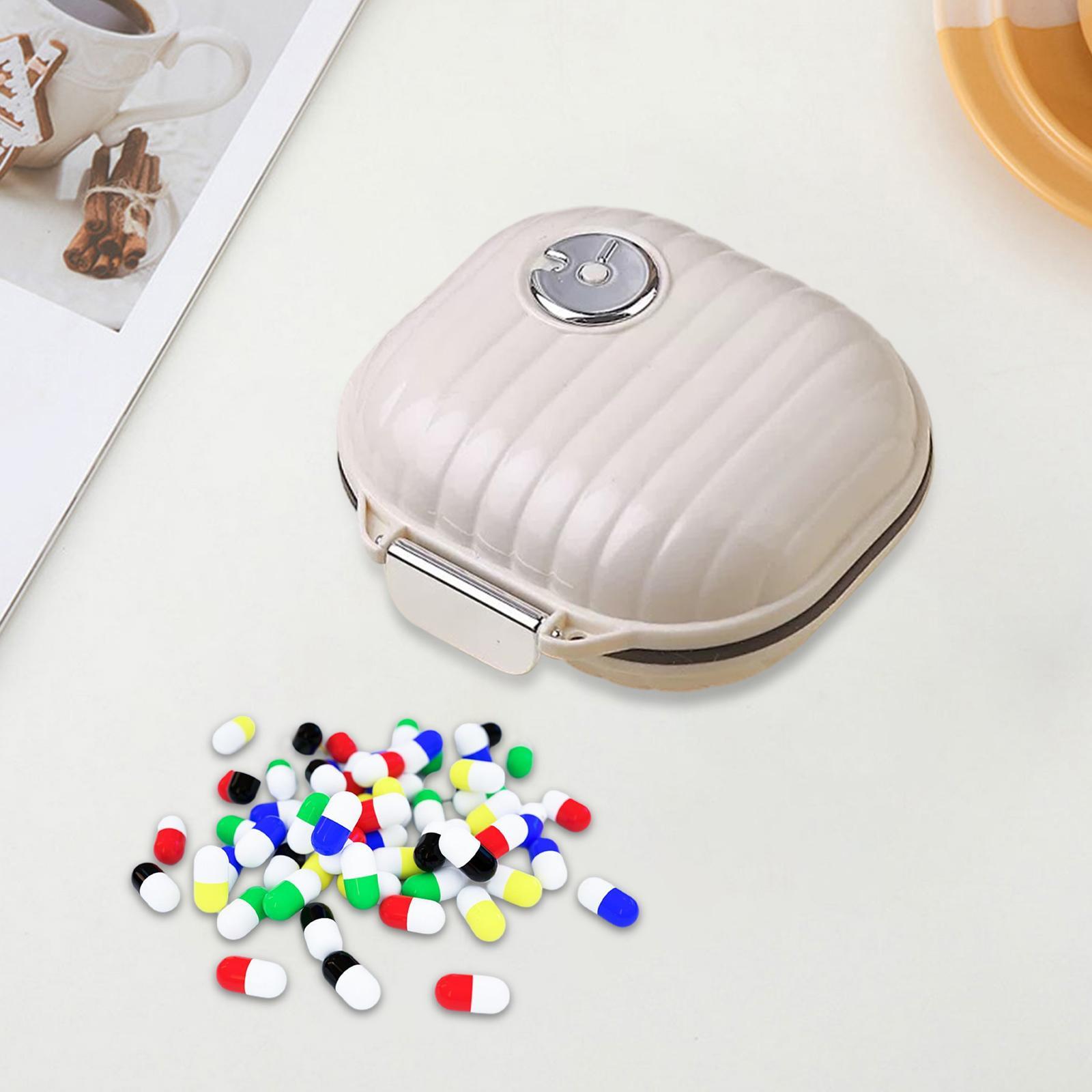 Daily Case ,7 Compartments Travel Organizer ,Convenient, Durable ,Moistureproof ,Pocket Purse Small Box for cod Liver Oil
