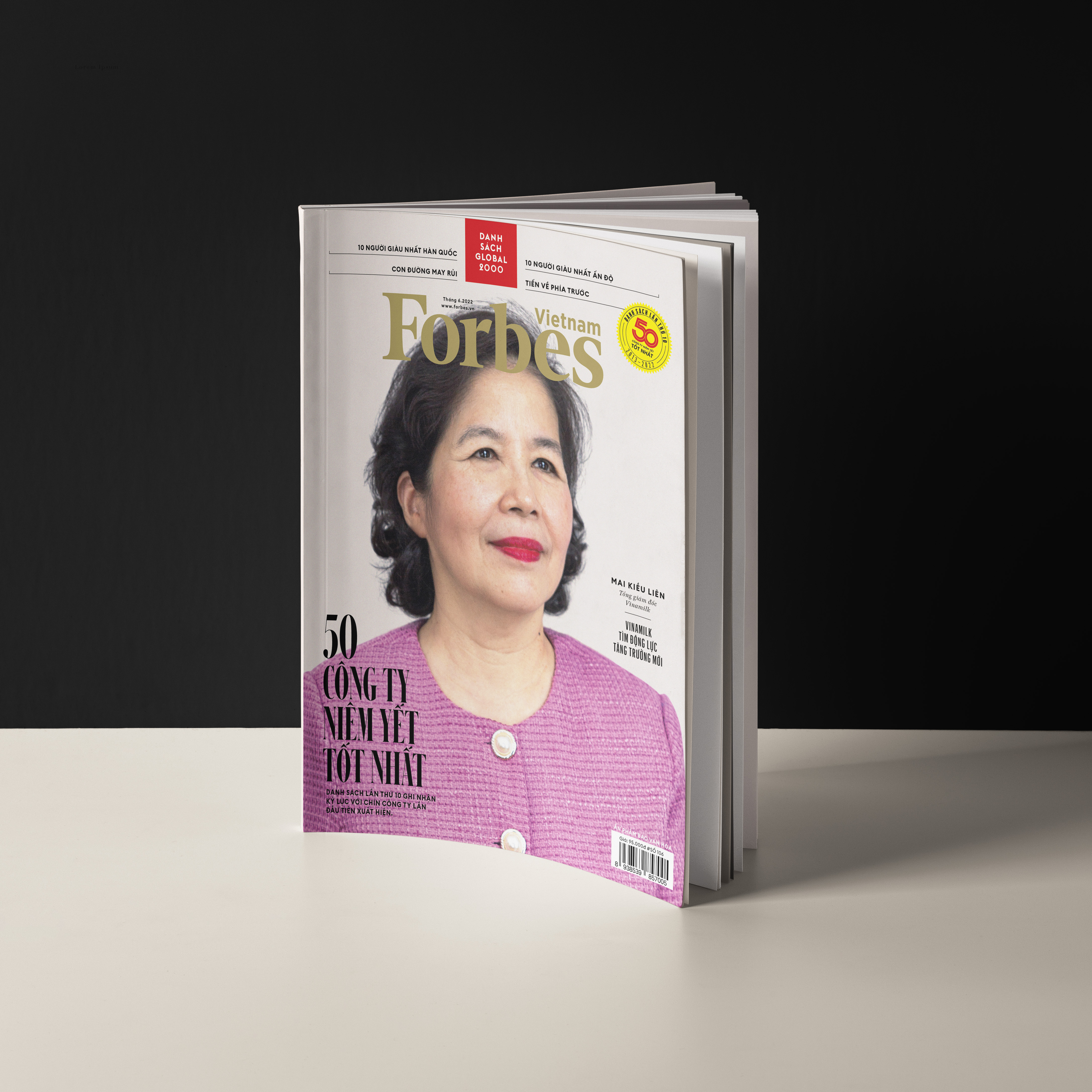 DANH SÁCH 50 CÔNG TY NIÊM YẾT TỐT NHẤT 2022 - Tạp chí Forbes Việt Nam - Số 106 (Tháng 6.2022)