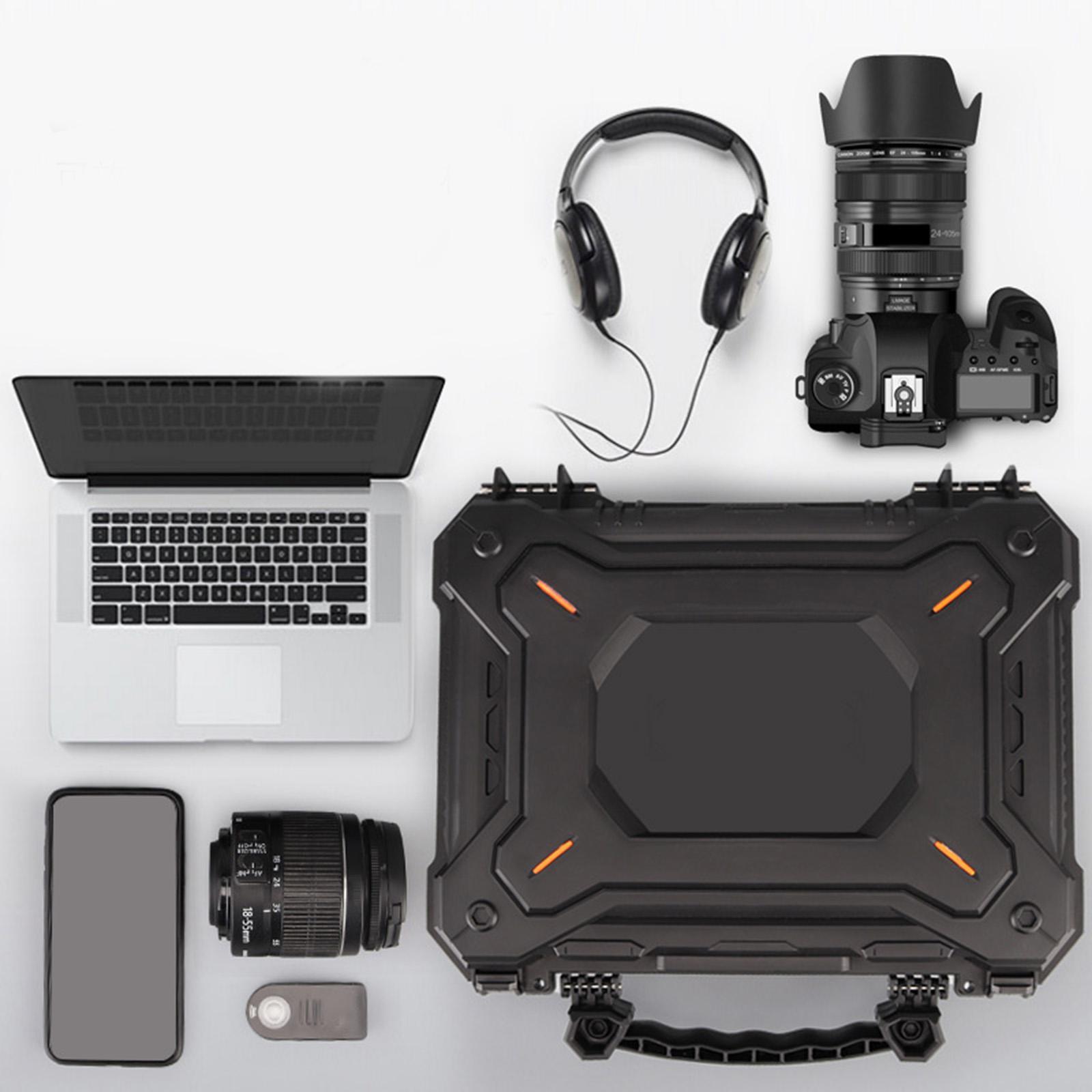 Hard Handheld Case Portable Tool Storage Box for Equipment Microphone Camera