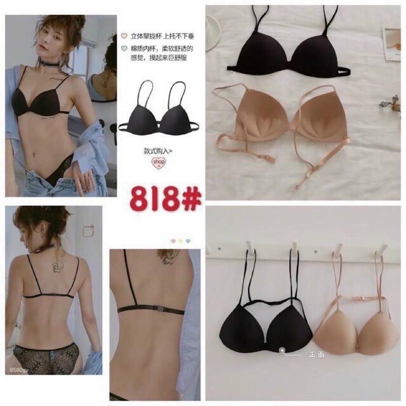 Áo lót dây mảnh mút bàn tay nâng ngực