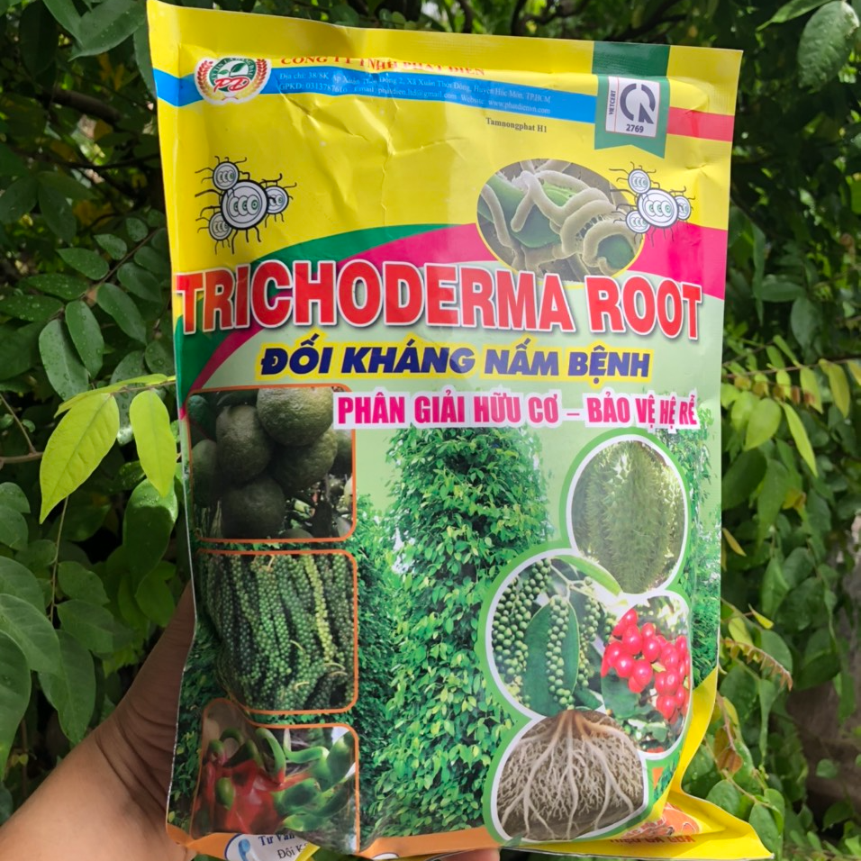 Phân bón Trichoderma Root- Đối kháng nấm bệnh, phân giải hữu cơ, bảo vệ rễ