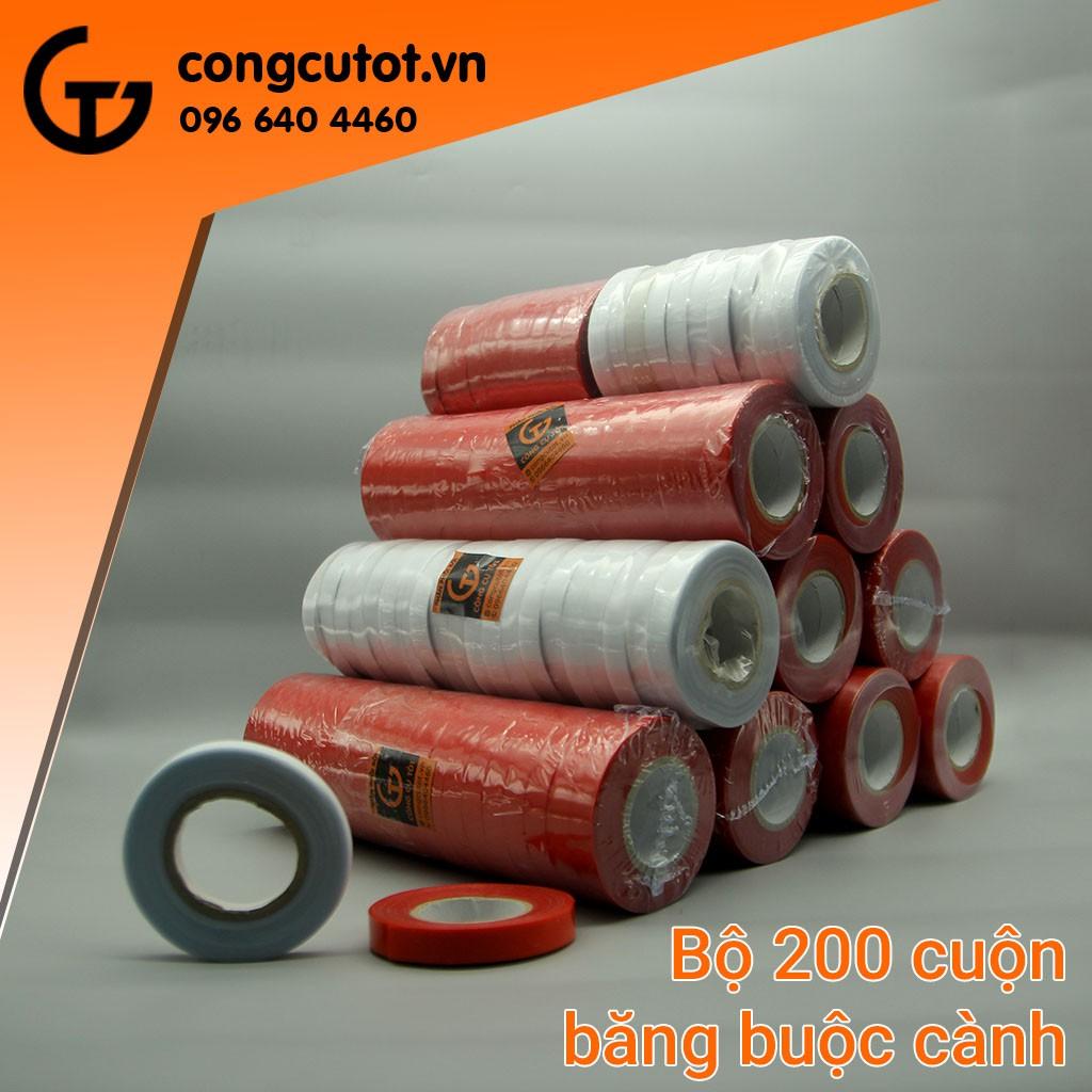 BỘ 200 CUỘN BĂNG BUỘC CÀNH CÂY CHO TRANG TRẠI
