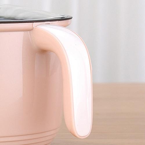 Nồi Lẩu Hấp, Lẩu Điện Mini 2 Trong1 Tiện Dụng Ca Điện Nấu Mì Đa Năng,Lõi Chống Dính Inox Chất Liệu Tốt Nắp Vung Thủy Tinh Chịu Nhiệt Thiết Kế Nhỏ Gọn - Giao Hàng Toàn Quốc