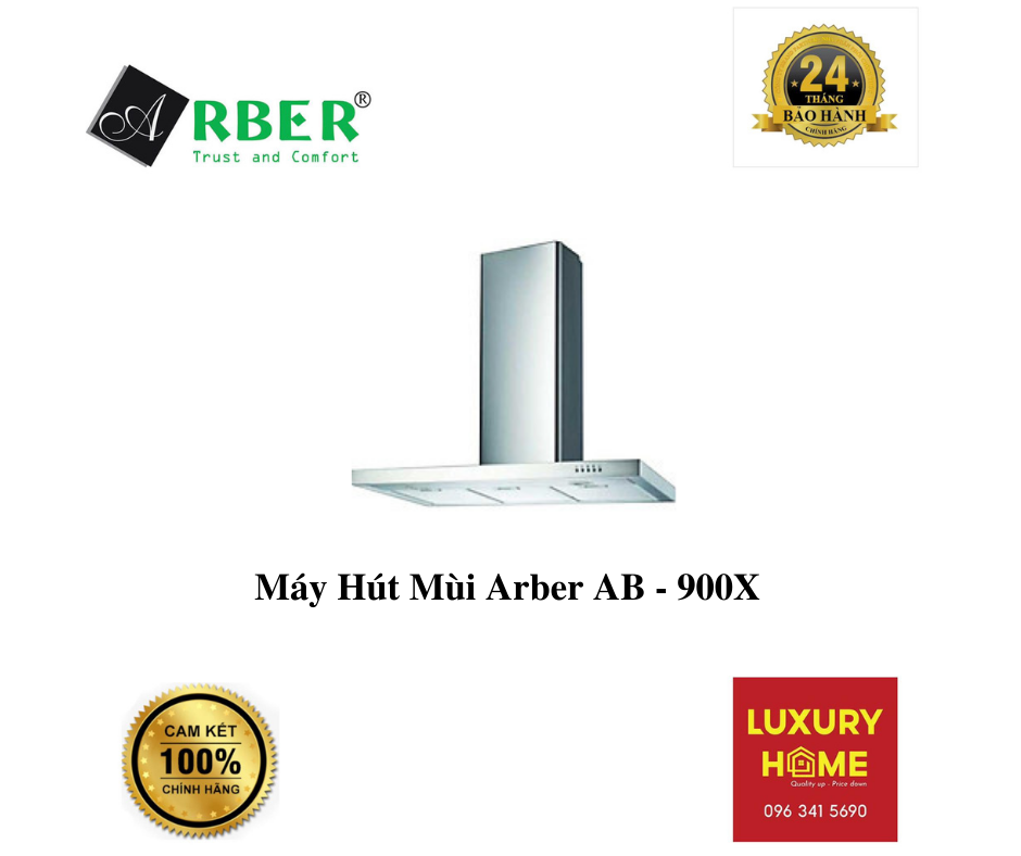 Máy Hút Mùi Arber AB - 900X - Hàng chính hãng