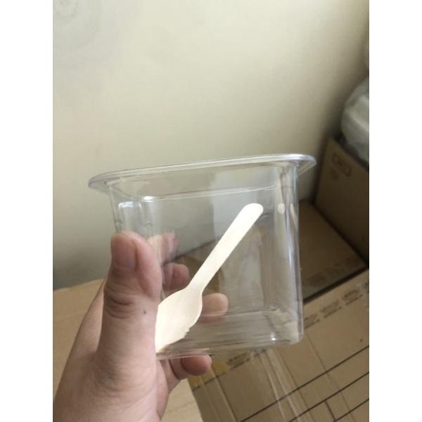 100 cái muỗng gỗ 10cm