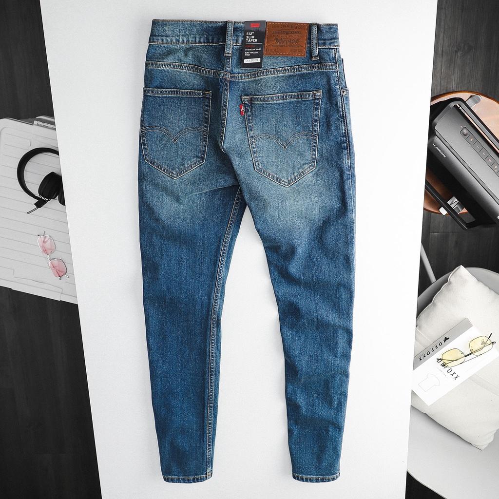 Quần jeans nam 512 ống đứng hàng chuẩn đẹp | LA STORE MENSWEAR