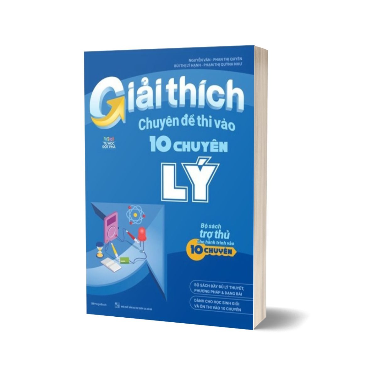 Sách - Combo Sách Giải Thích Chuyên Đề Thi Vào 10 Chuyên Lý + Giải Thích Bộ Đề Thi Vào 10 Chuyên - Khối Chuyên Lý (Bộ 2 Cuốn)