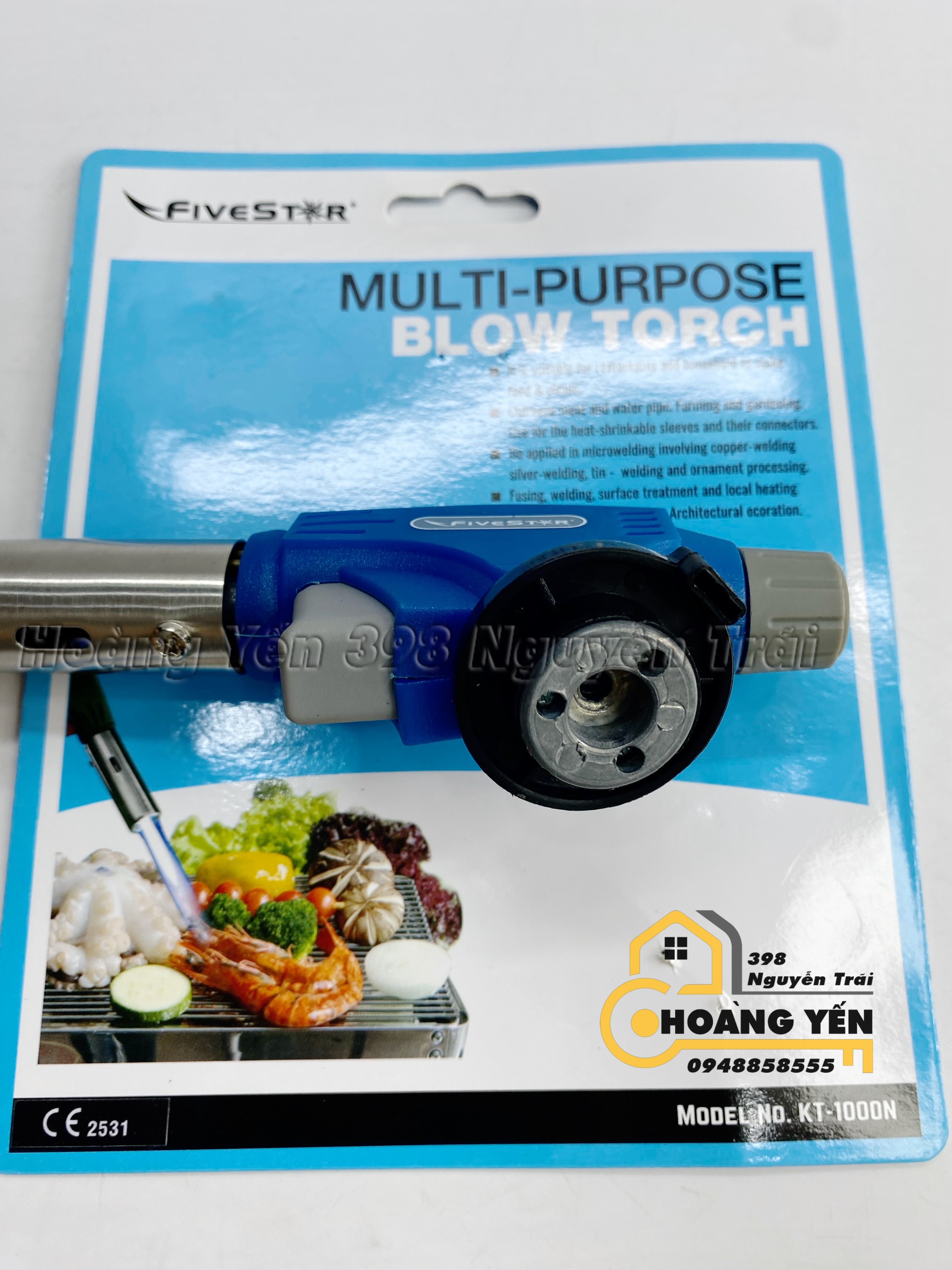 Đầu khò ga cao cấp Hàn Quốc Multi-Purpose Blow Torch thương hiệu Fivestar