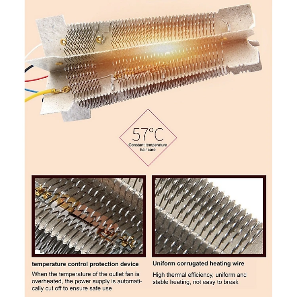 Cao cấp -Máy Sấy Tóc Treo Tường EMDQ Công Nghệ Đức 1300w