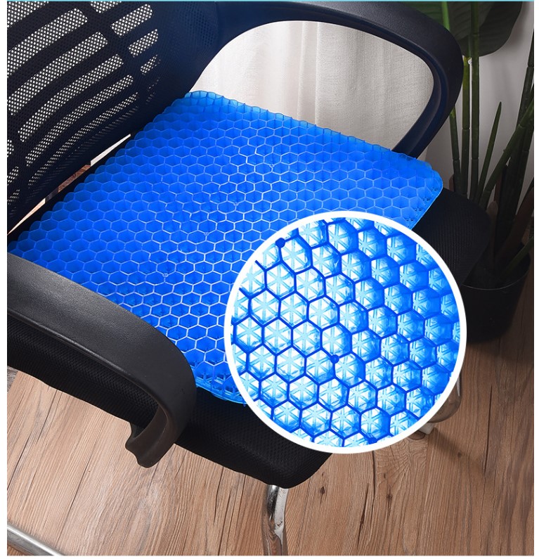 Đệm Silicone tấm lót ghế thoáng khí bảo vệ cột sống chất liệu mềm mại thân thiện