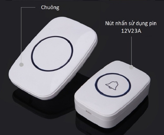 Chuông đôi thông minh màu sắc trang nhã, kiểu dáng sang trọng không dùng pin cao cấp M10